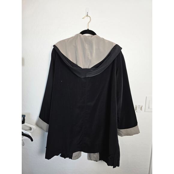 Gallery Woman Rain Jacket size 1x black - Picture 5 of 8